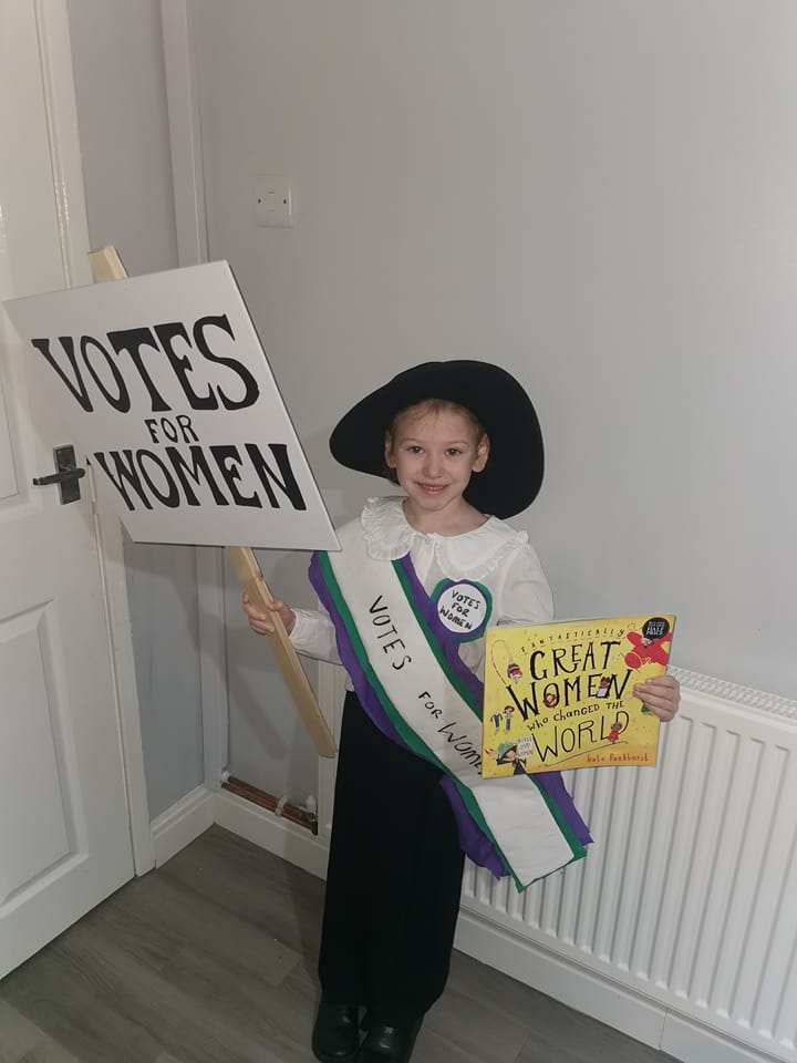 Seven-year-old Manc melts hearts on World Book Day with inspiring costume, The Manc