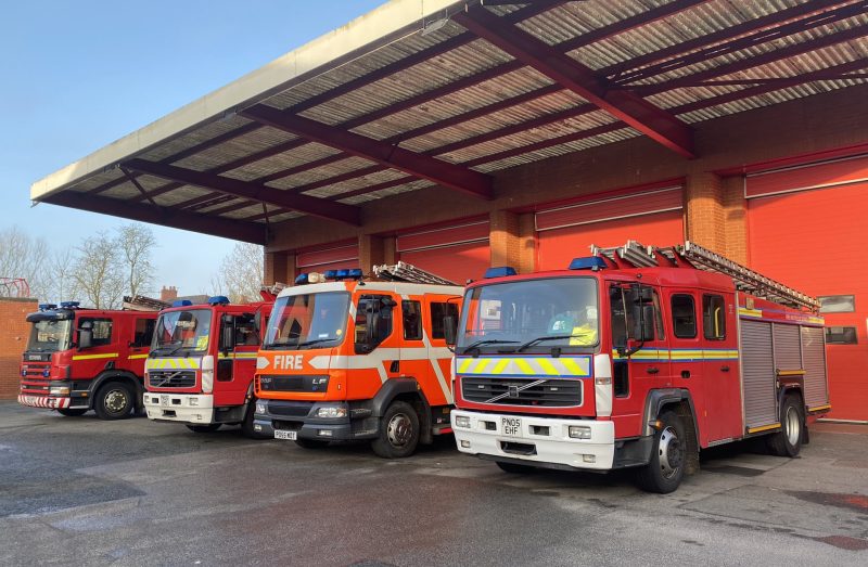 A convoy of North West firefighters have set off to deliver supplies to the Ukraine border, The Manc