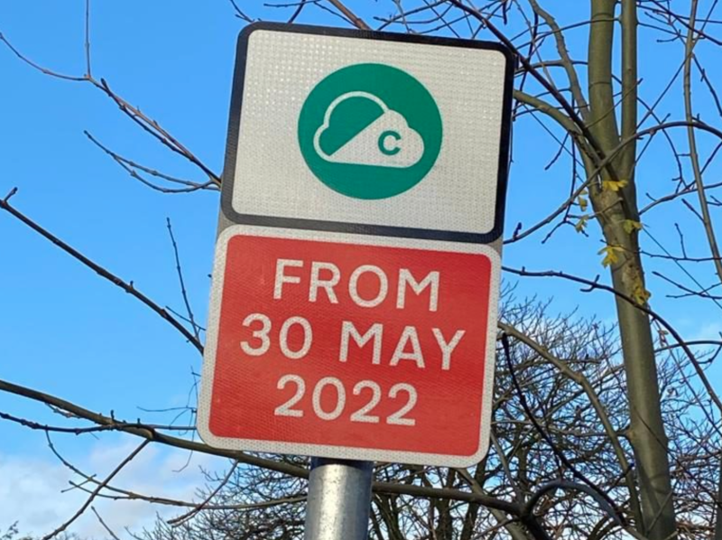 New message to cover over 1,000 Clean Air Zone signs after Greater Manchester scheme paused, The Manc