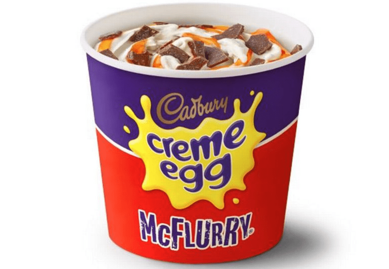 The limited-edition Creme Egg McFlurry has returned to the McDonald&#8217;s menu, The Manc