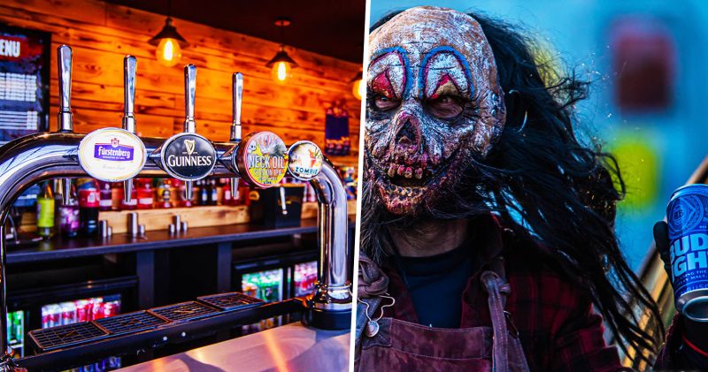 There&#8217;s a beer garden at abandoned theme park Camelot &#8211; but you might share your table with a zombie, The Manc
