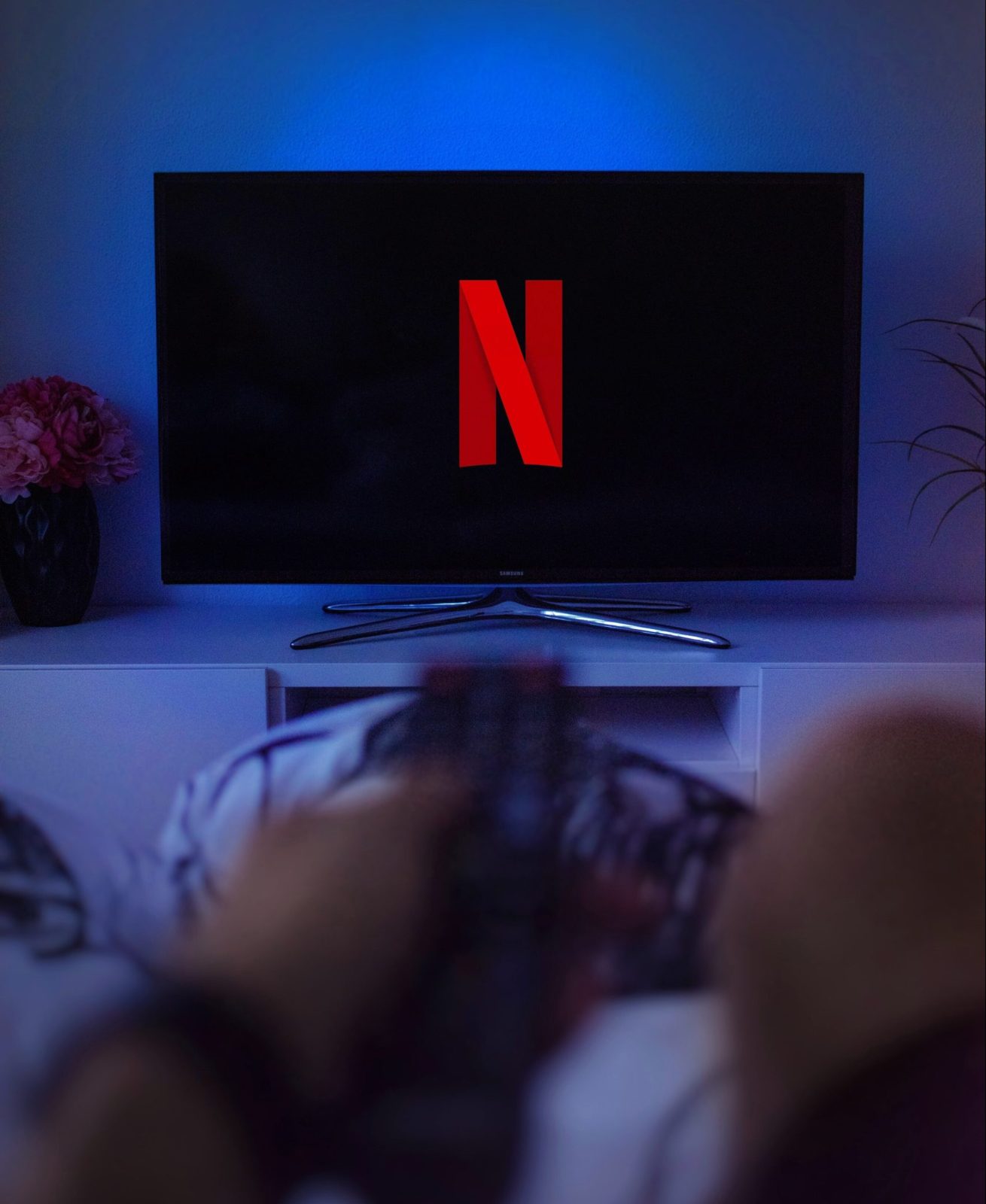 Netflix on TV.