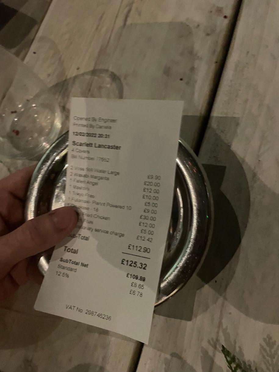 Allergy sufferers refused service at glitzy Salford restaurant Firefly, The Manc