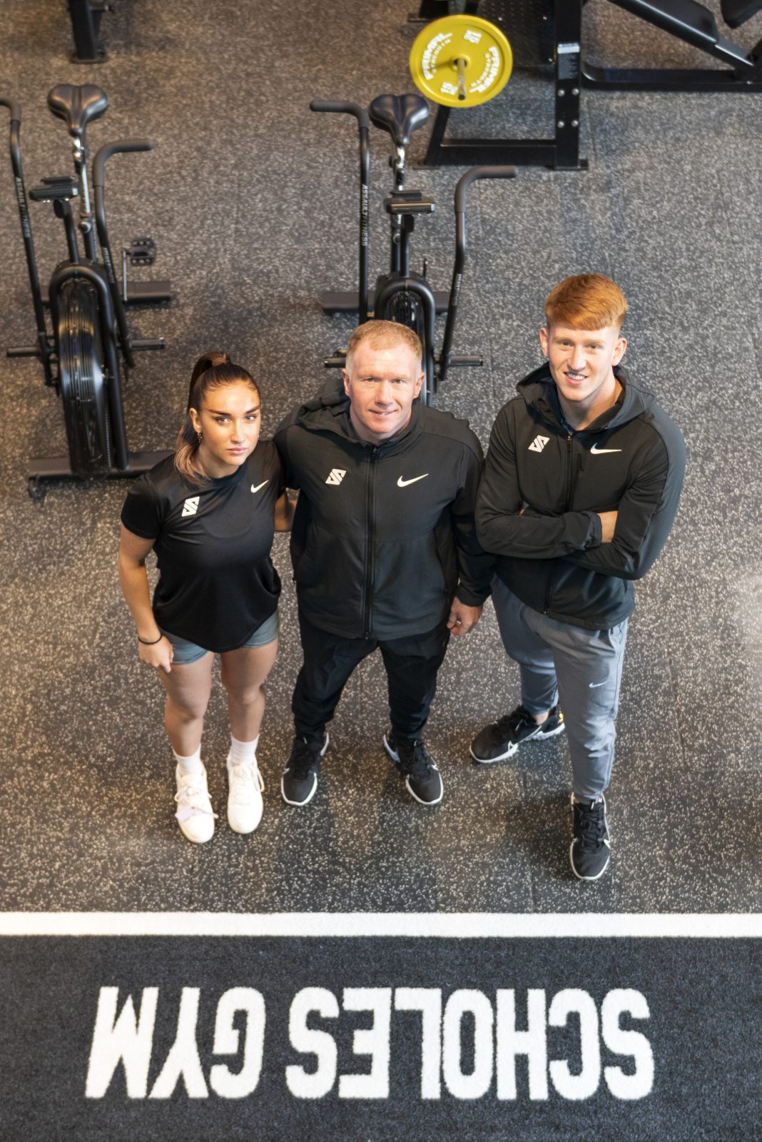 Manchester United legend Paul Scholes opens £500k Oldham gym with his children, The Manc