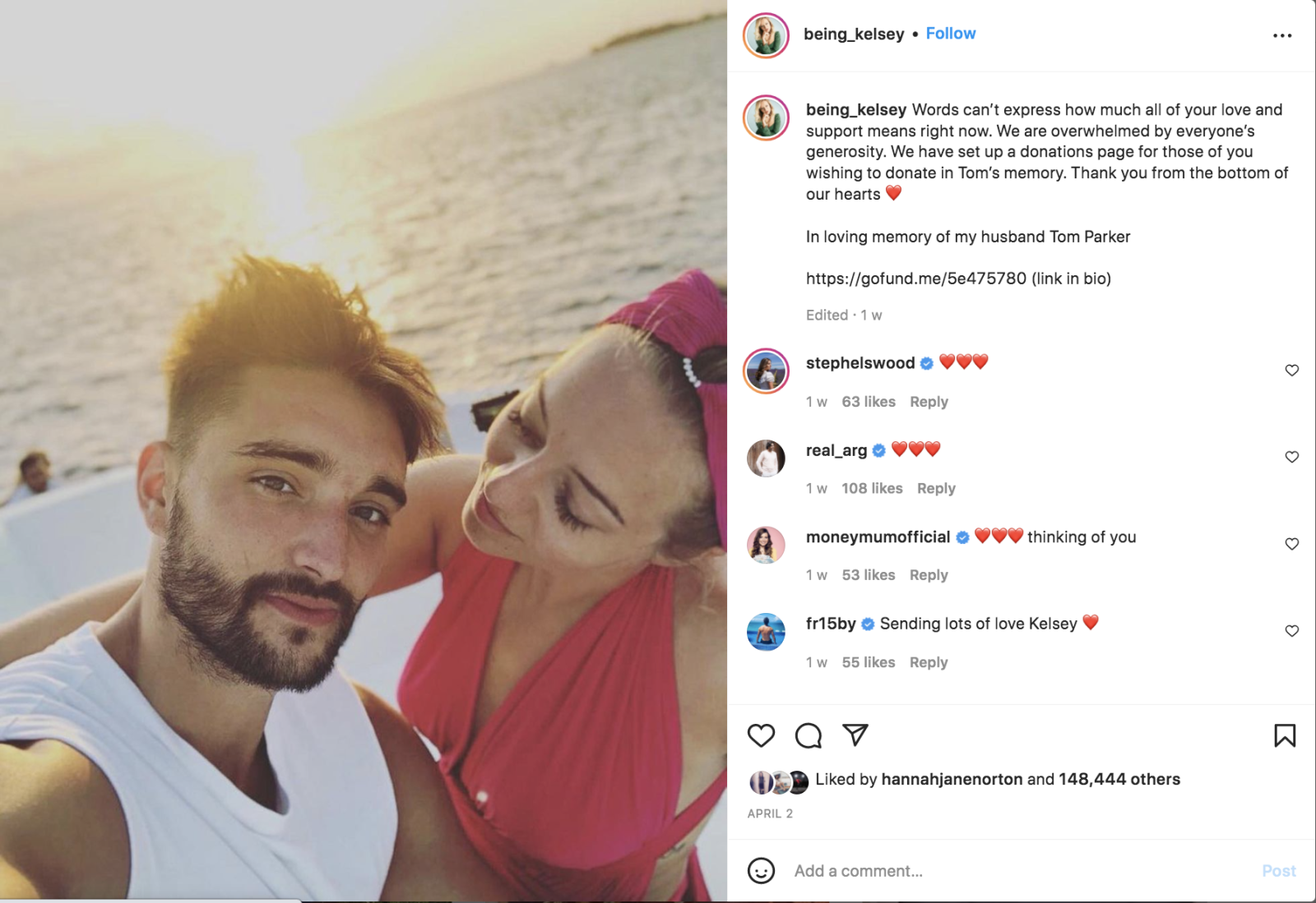Tom Parker&#8217;s wife Kelsey confirms &#8216;celebration of life&#8217; plans and invites fans to join, The Manc