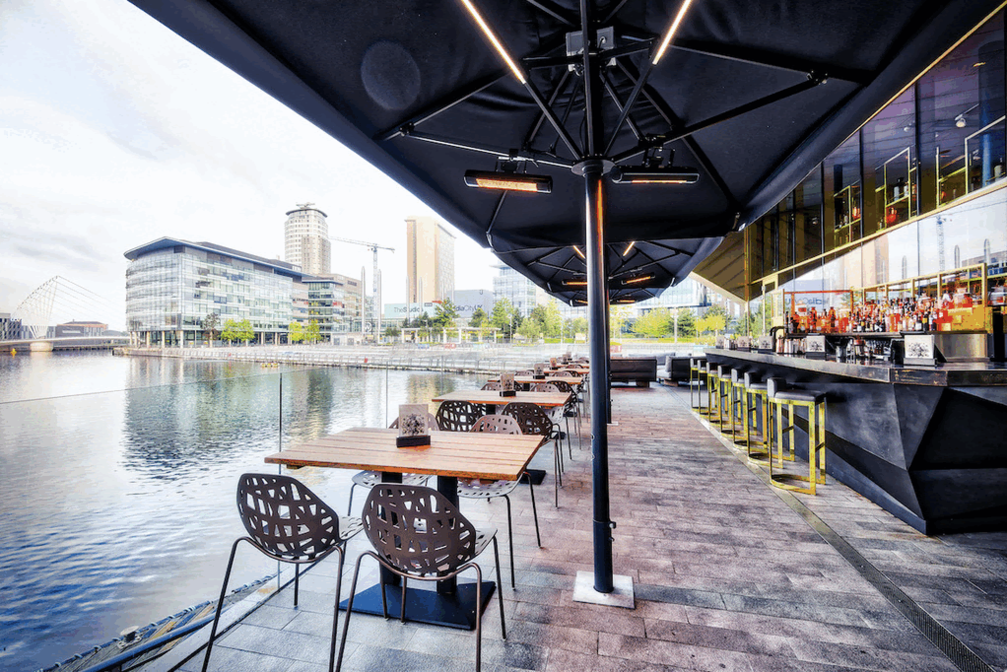 Waterside terrace party comes to The Alchemist at Media City, The Manc