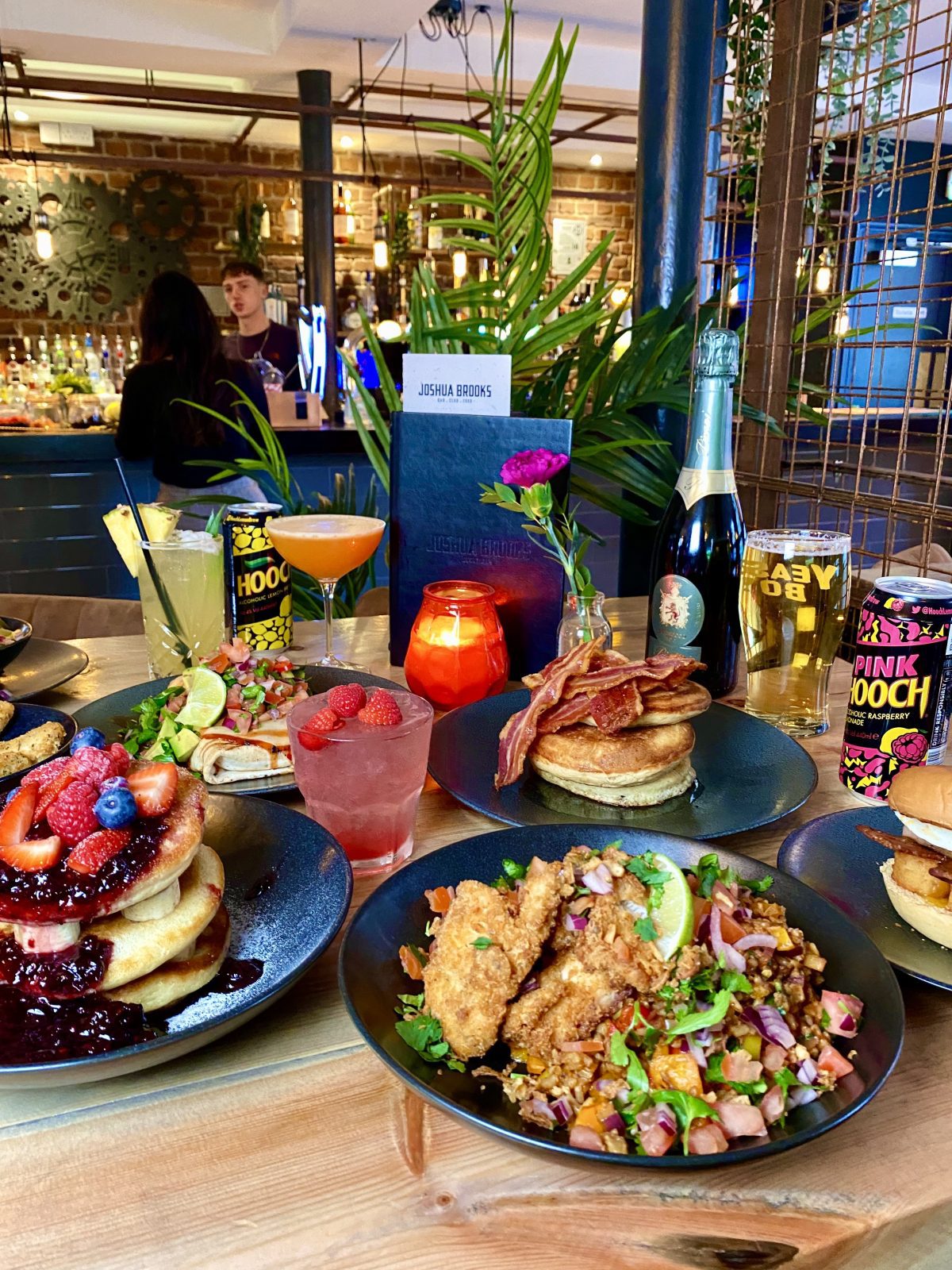 The bottomless Manchester brunch with non-stop Hooch, pornstar martinis and pina coladas, The Manc