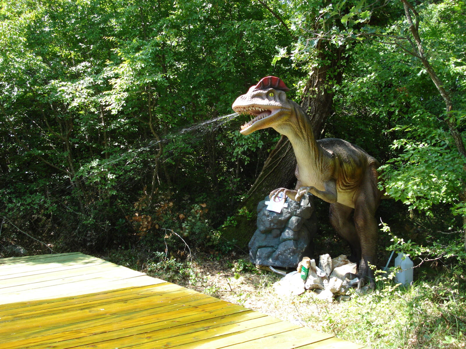 Life-size animatronic dinosaurs have taken over the Peak District this weekend, The Manc