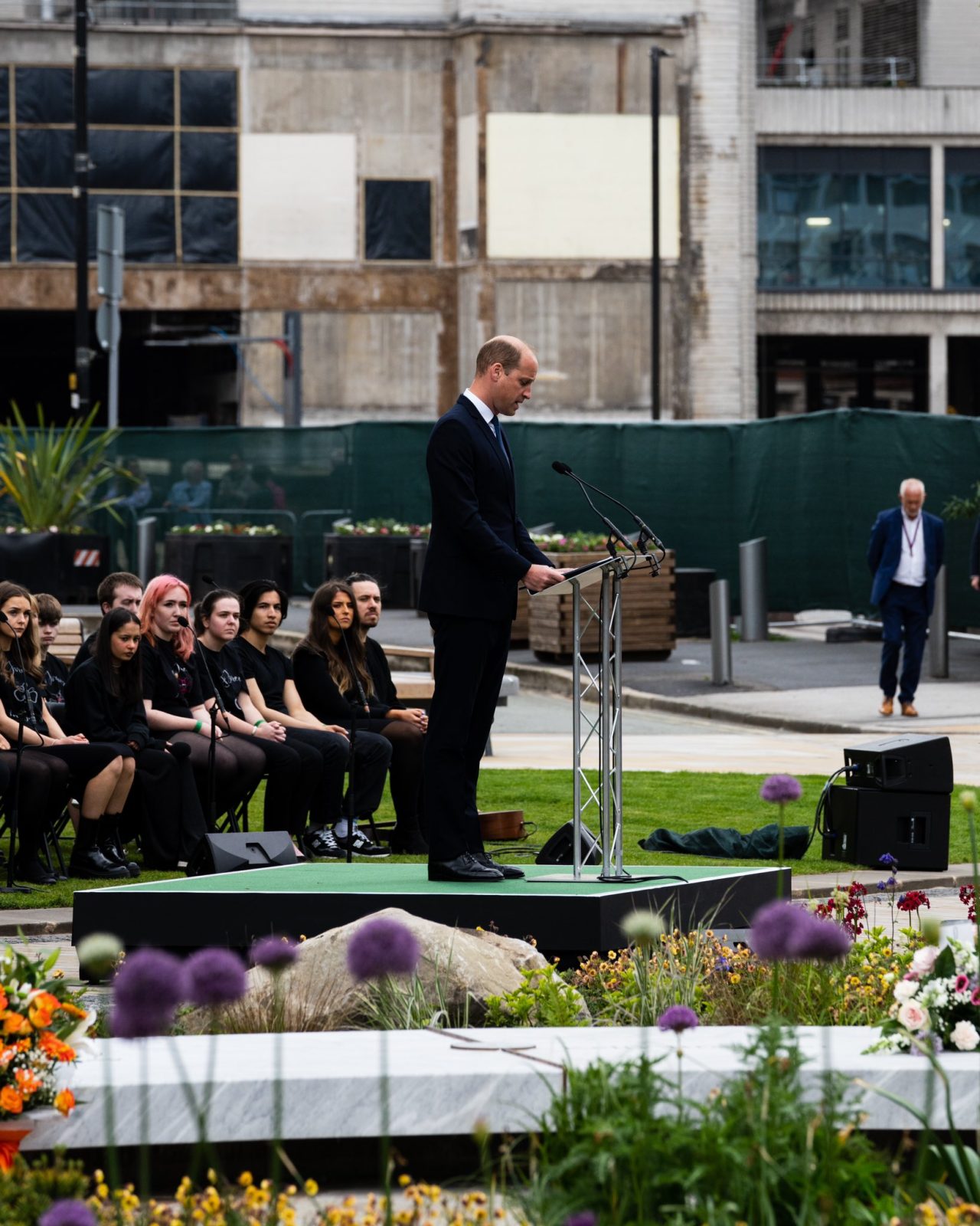 Prince William and Kate Middleton officially open Manchester Arena attack memorial, The Manc