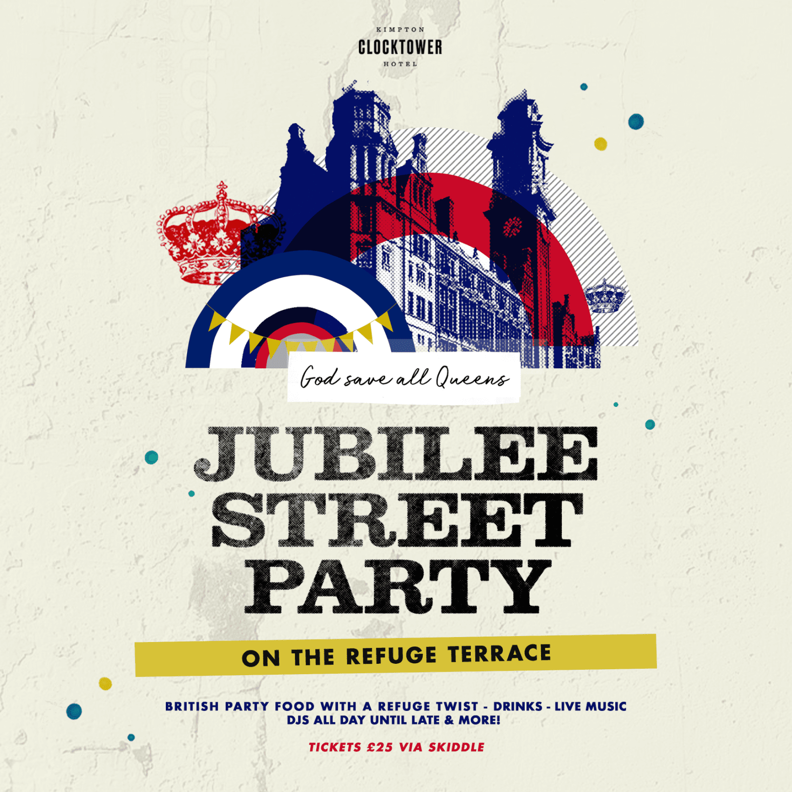 There&#8217;s a Jubilee street party &#8216;rave&#8217; happening at this Manchester hotel next month, The Manc
