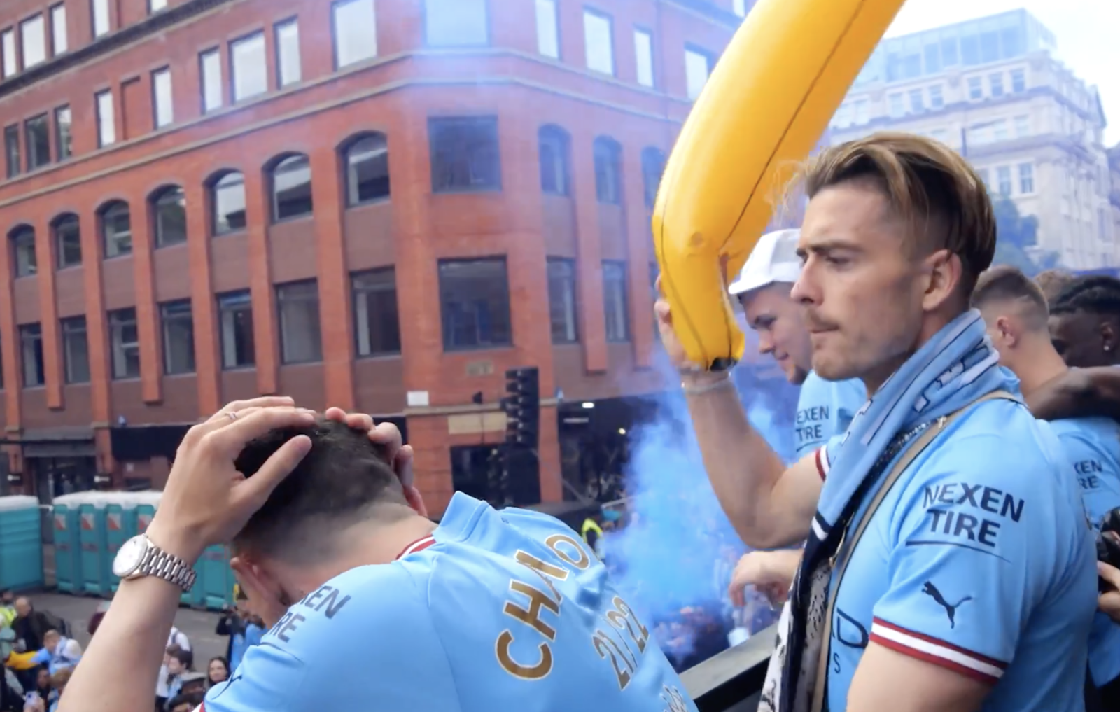 Manchester City has released a behind-the-scenes video from the parade, and it&#8217;s pure chaos, The Manc