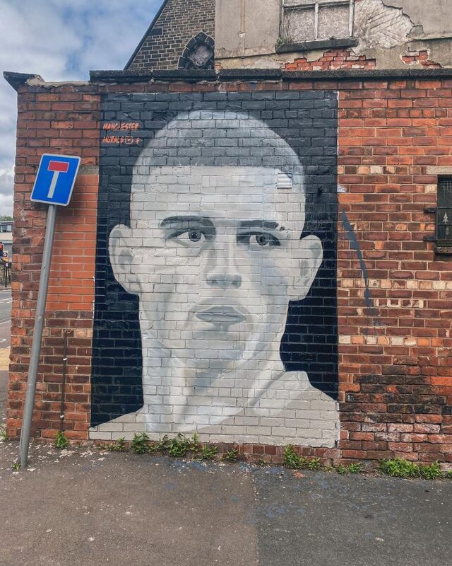 A new mural of Phil Foden in Stockport has caused quite a stir, The Manc