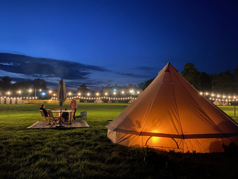 The luxury glamping site near Manchester with an outdoor pool and deer you can feed, The Manc