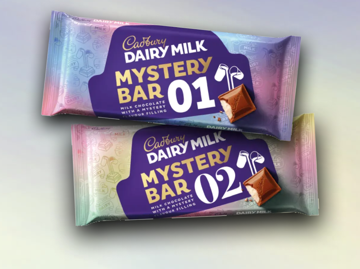 Cadbury finally reveals mystery chocolate bar flavours