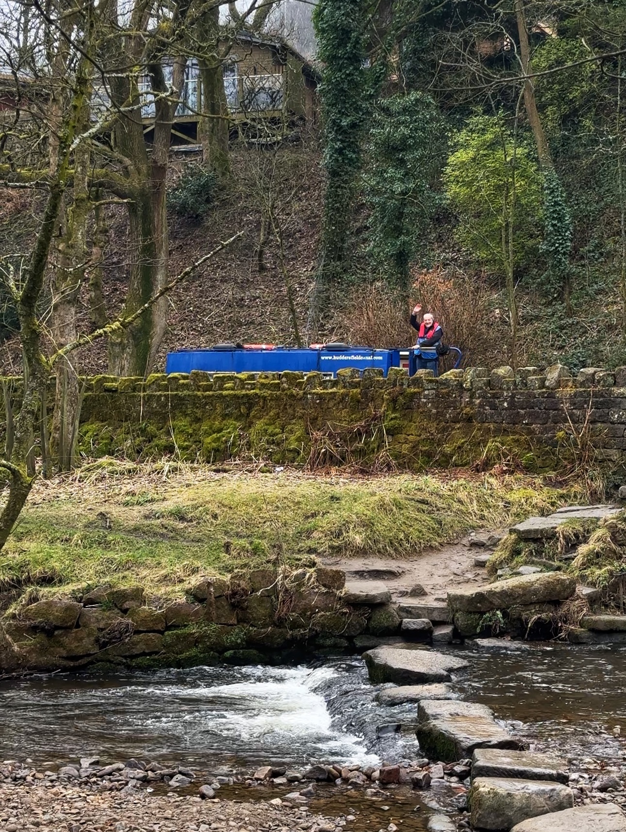 The canals in Uppermill