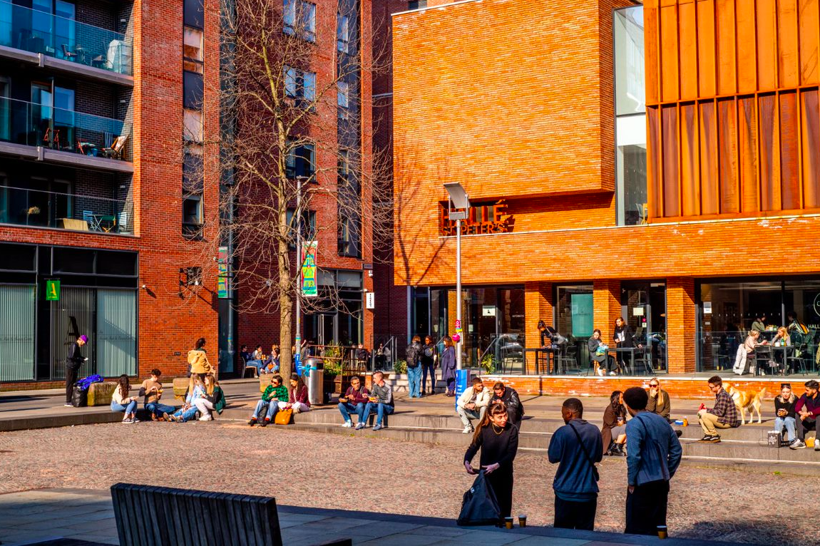 Cutting Room Square in Ancoats