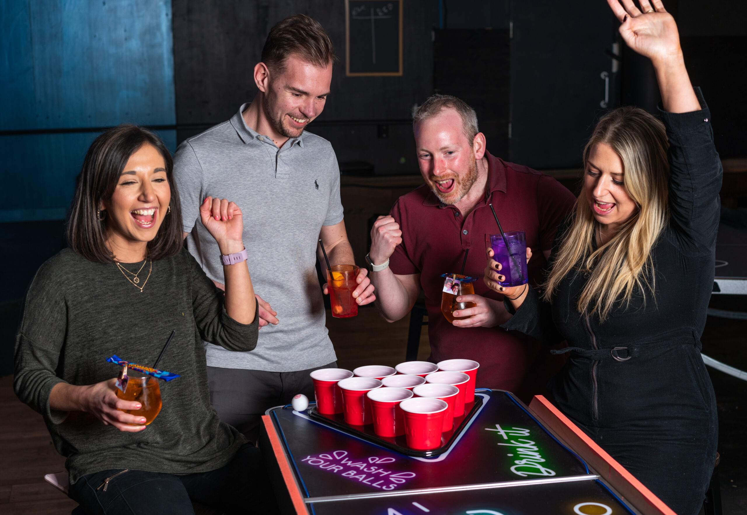 You can now play Hooch pong at this Manchester bar - and win your height in  cans