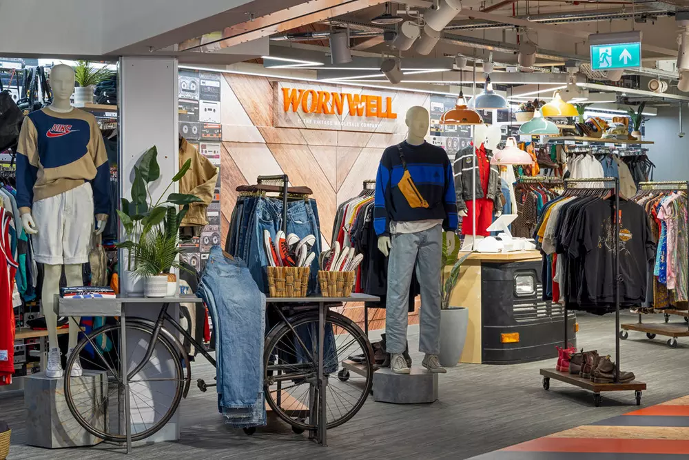 Primark has launched a new vintage clothing section in Manchester