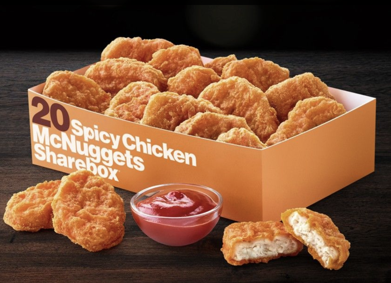 McDonald's is putting Spicy McNuggets back on the menu next month