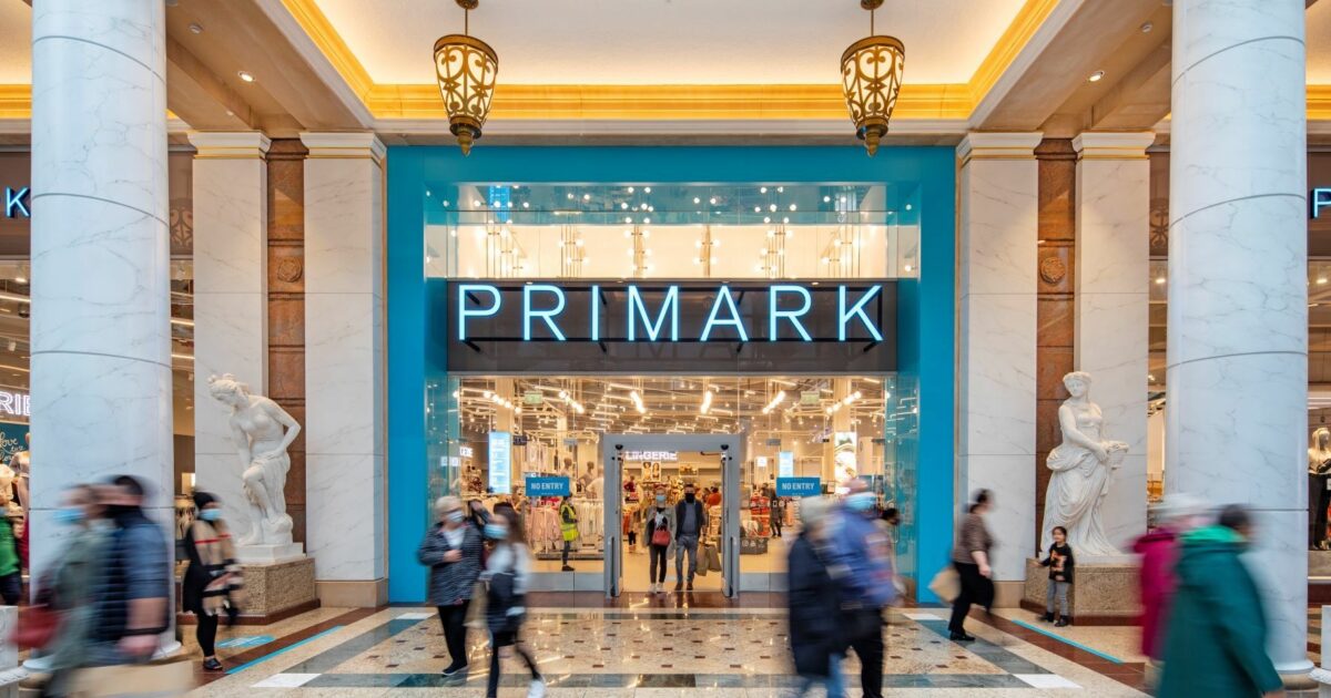 Primark has launched a new vintage clothing section in Manchester