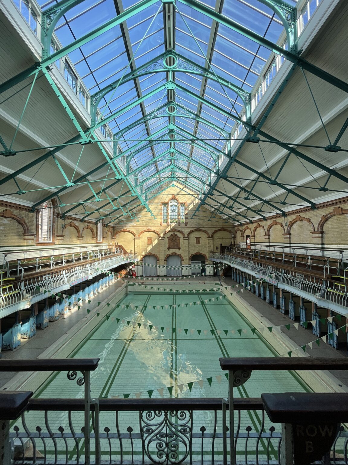 Victoria Baths turned into swimming pool for the first time in years