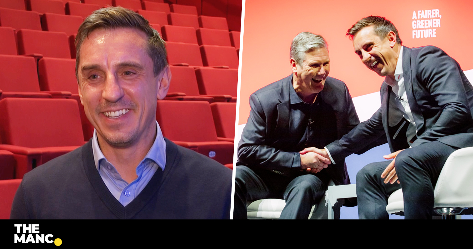 Gary Neville insists he has 'no intention' of going into politics