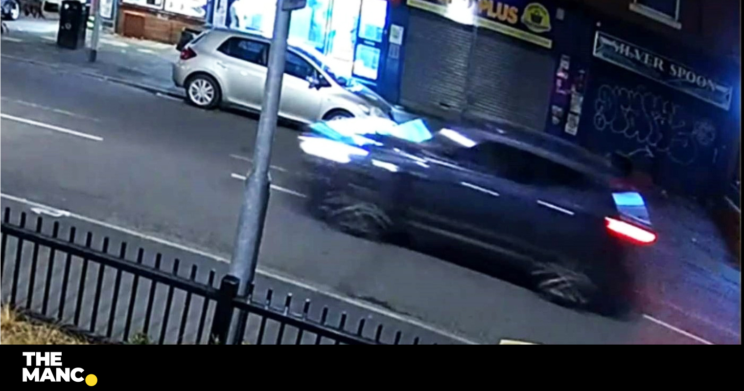 CCTV released in relation to Moss Side drive-by shooting