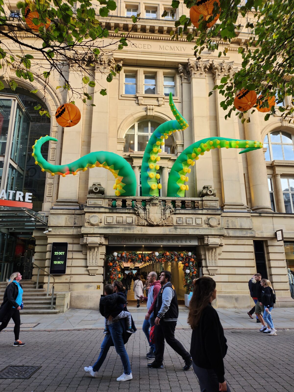 Where to see the giant Halloween monsters in Manchester