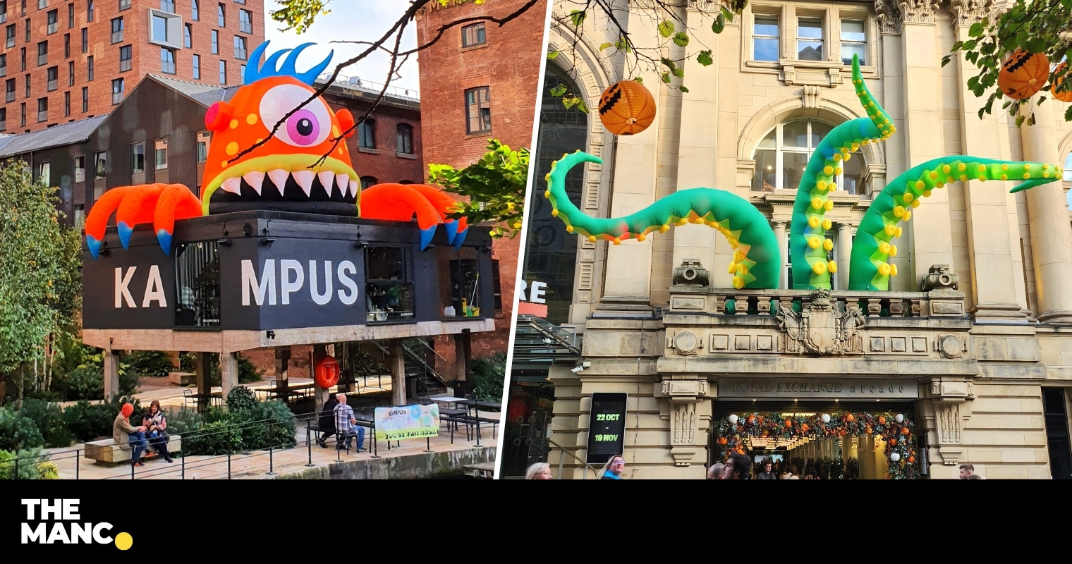 Where to see the giant Halloween monsters in Manchester