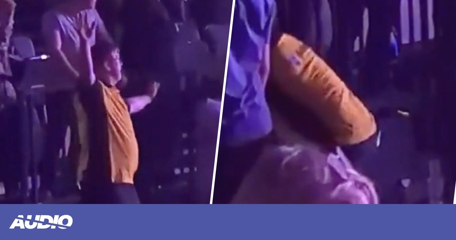 A security guard danced his heart out at 90s gig in Manchester