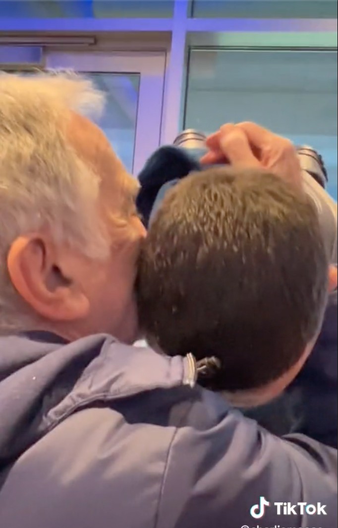 Foden hugs City fan with dementia