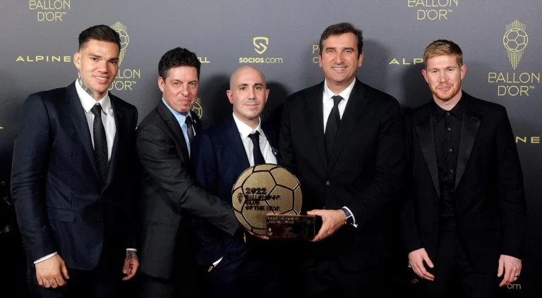 Man City Club of the Year Ballon d'Or 2022