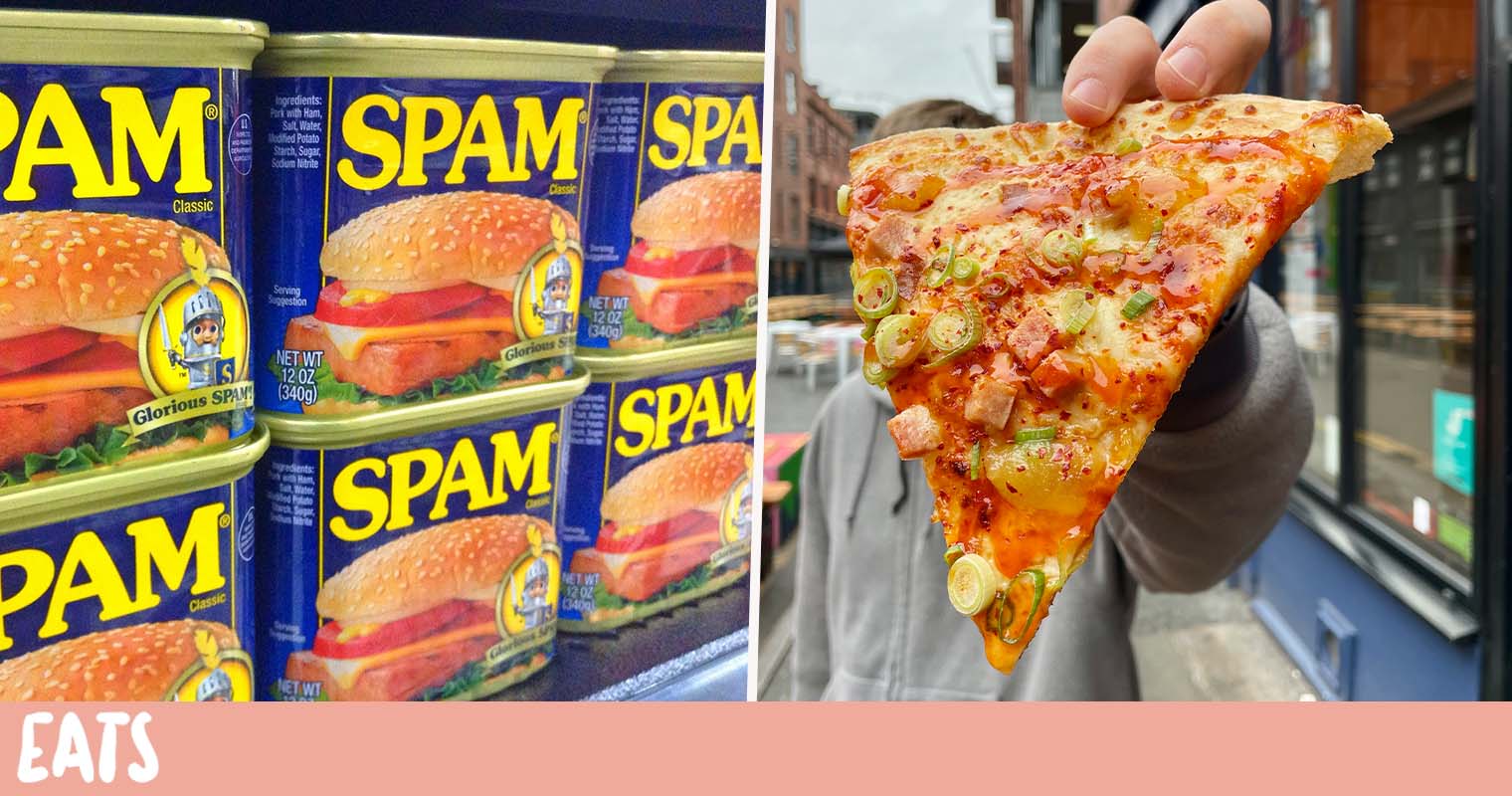 A Manchester pizzeria is selling a giant 22 SPAM pizza