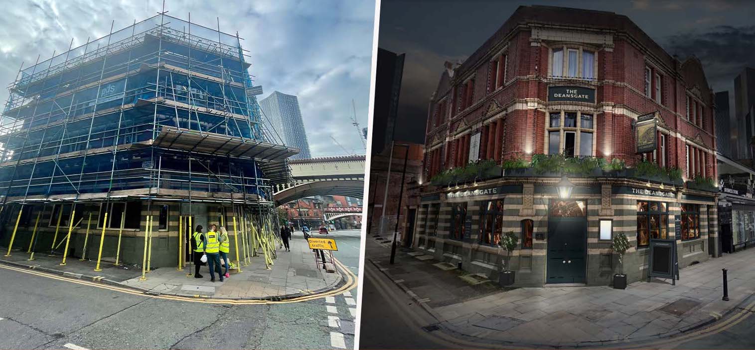 Manchester boozer The Deansgate given a new lease of life