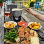 Bottomless cheese fondue at The Mews on Deansgate in Manchester