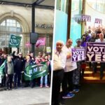 Warnings massive strike action trade unions