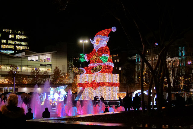 Where is Santa at Manchester Christmas Markets 2022?