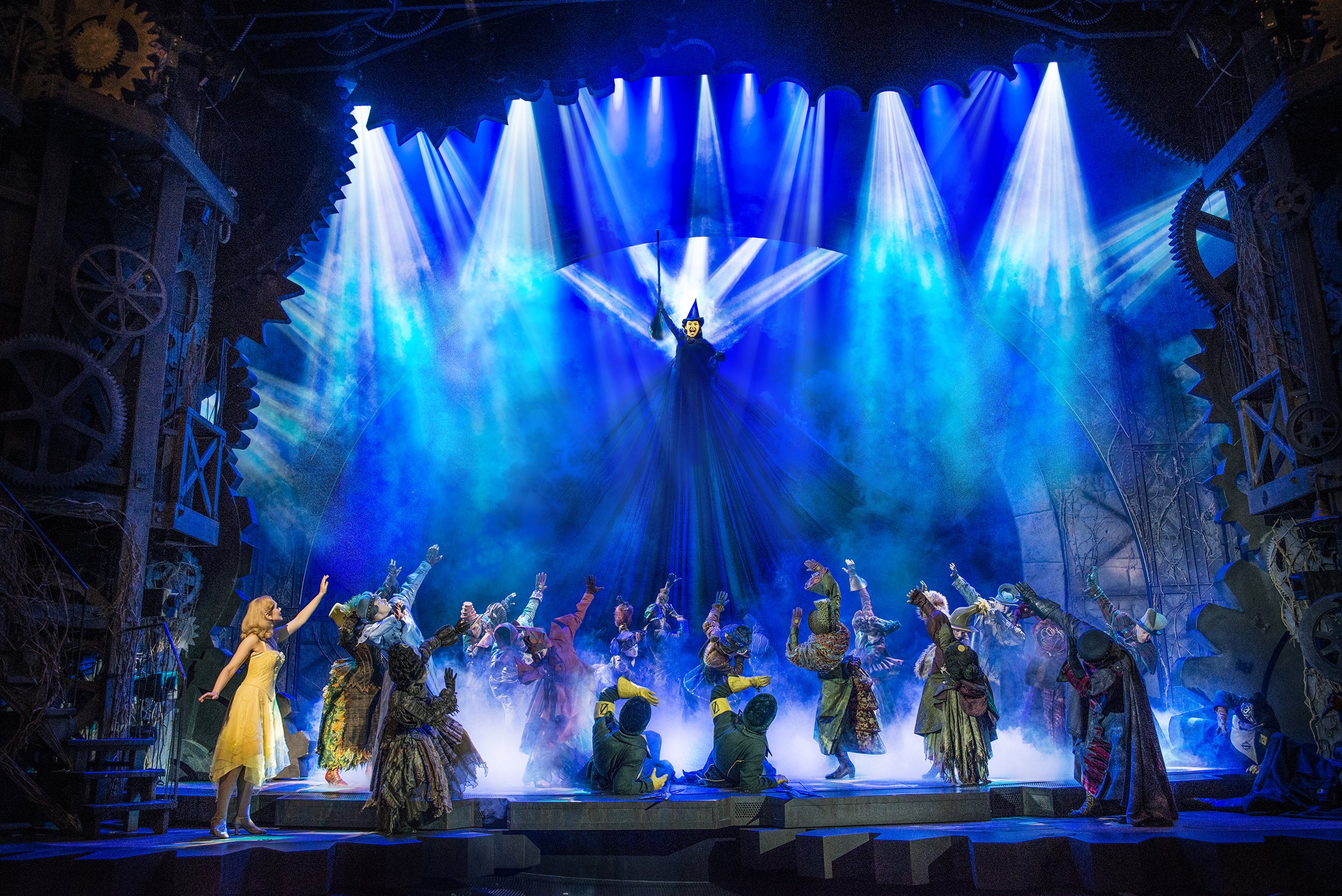 Wicked is in Manchester at the Palace Theatre. Credit: Supplied