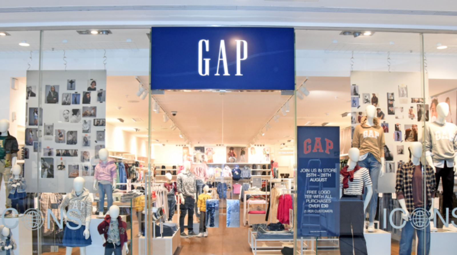 Gap store deals eaton centre