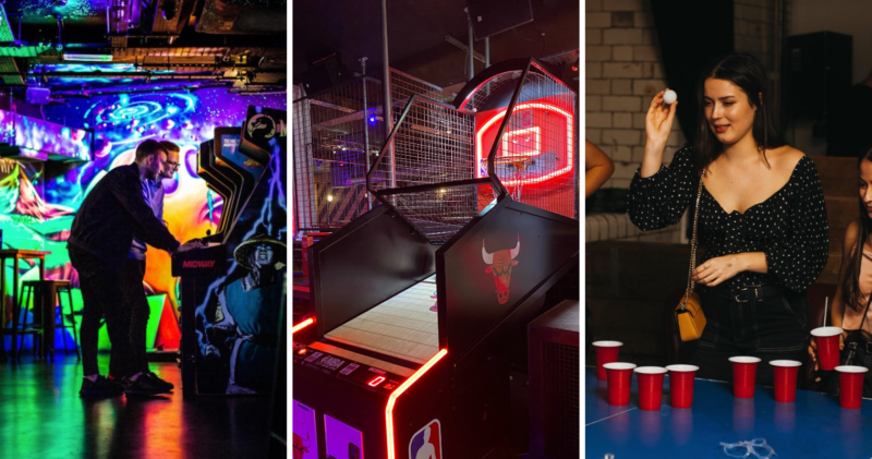 Activity and gaming bars in Manchester