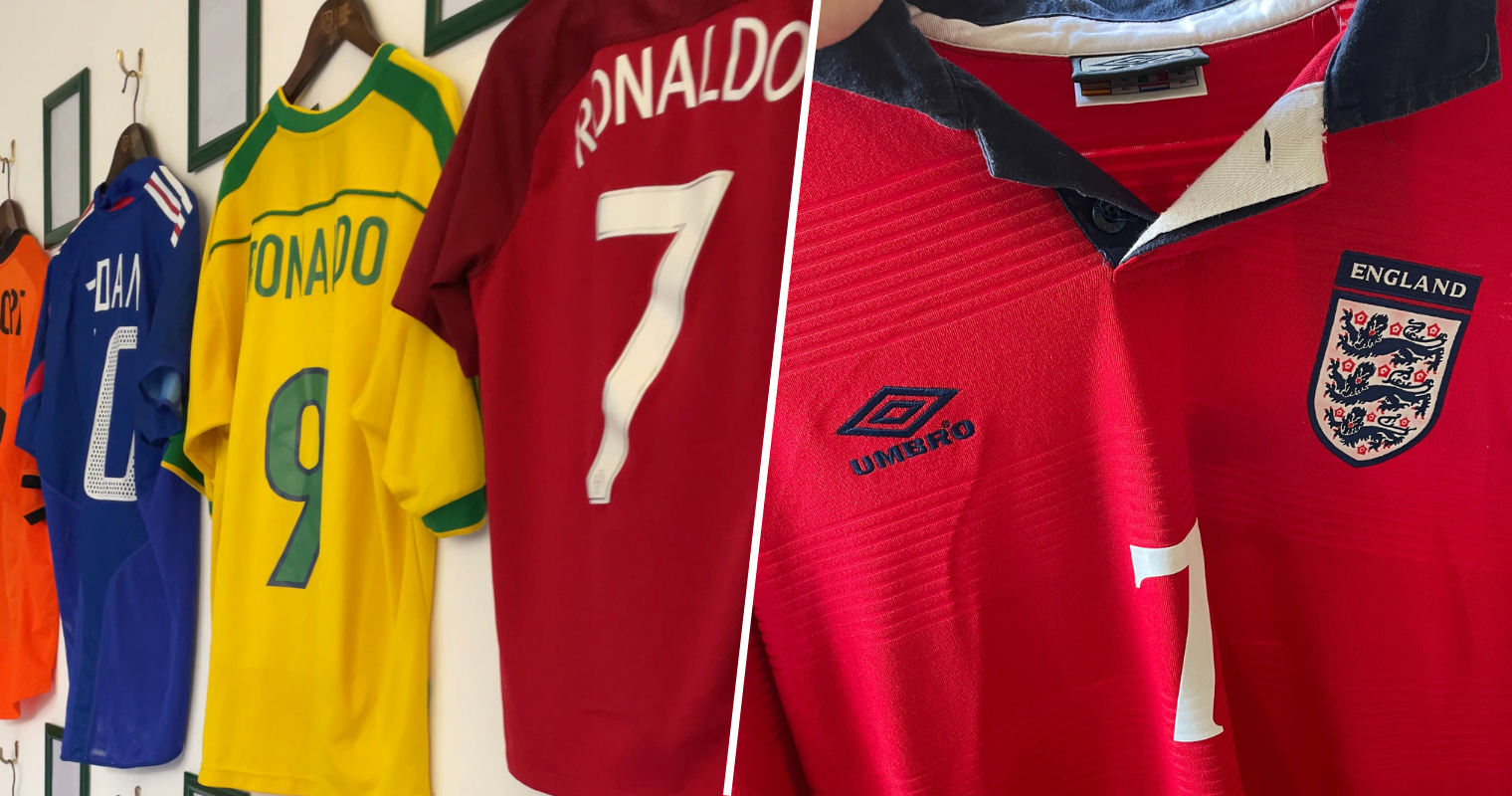 Classic Football Shirts' World Cup room is a thing of absolute beauty