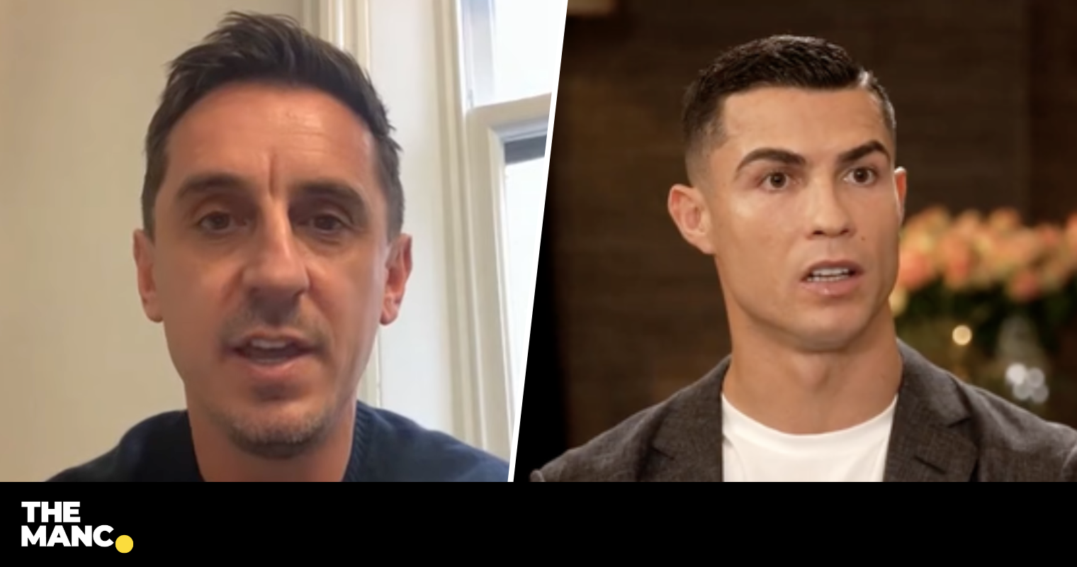 Gary Neville Says There Is 'no Way Back' For Ronaldo At United Now ...