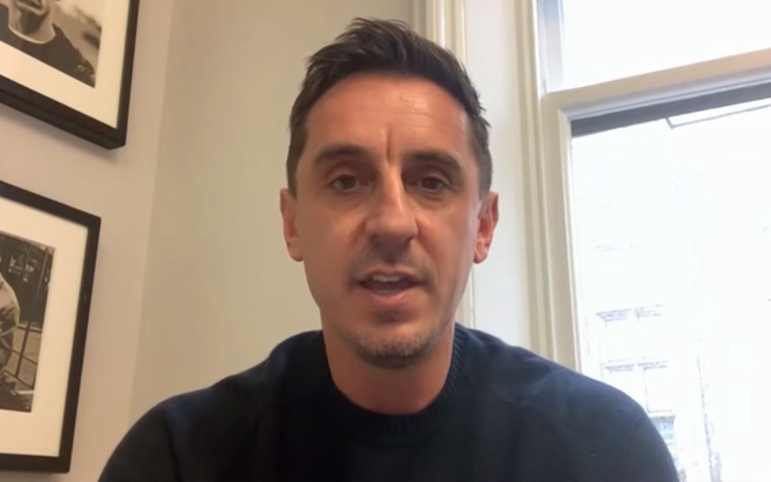 Gary Neville Ronaldo beef Piers Morgan