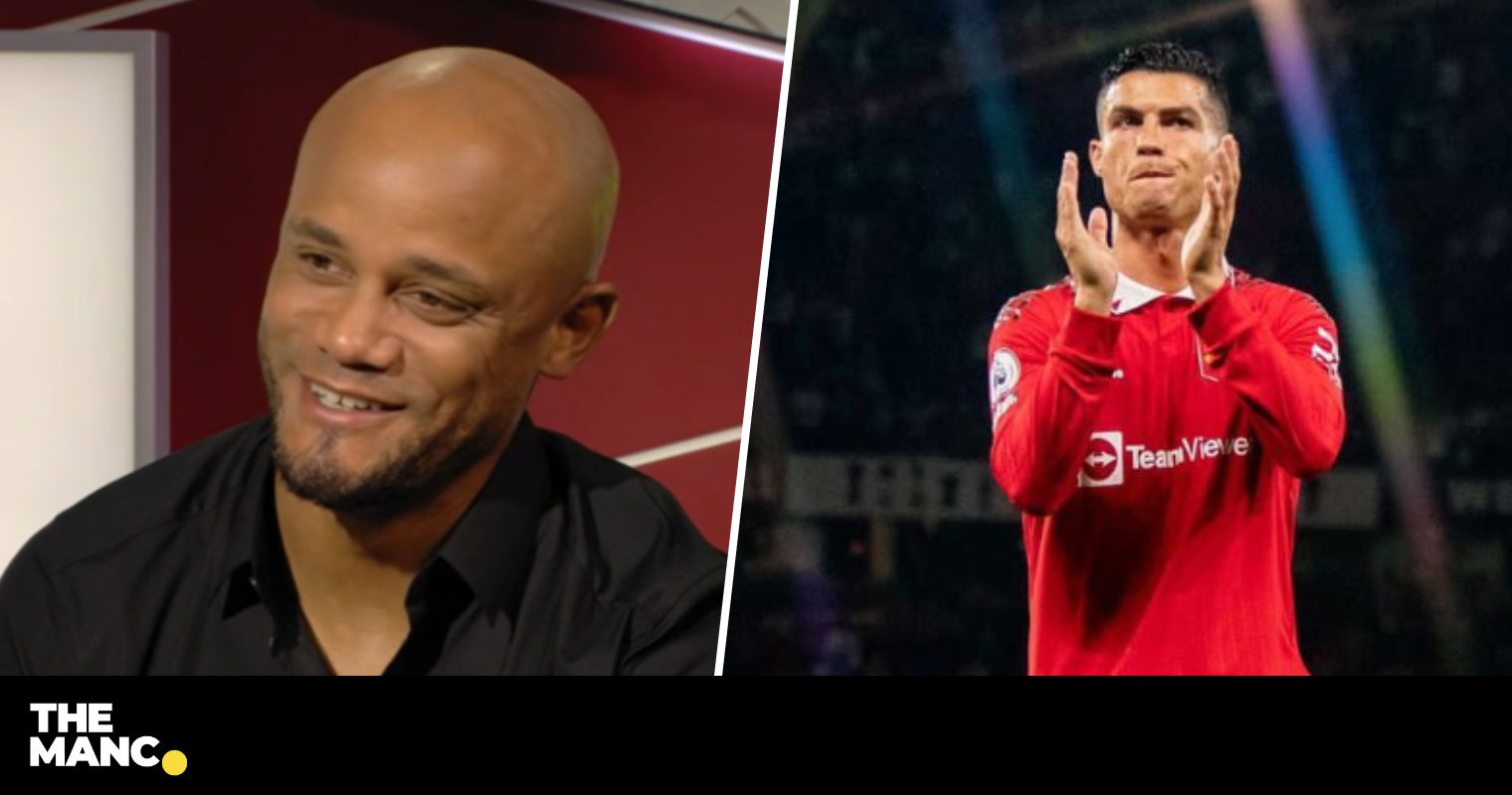 Vincent Kompanys Cheeky Jab At Cristiano Ronaldo Didnt Go Unnoticed