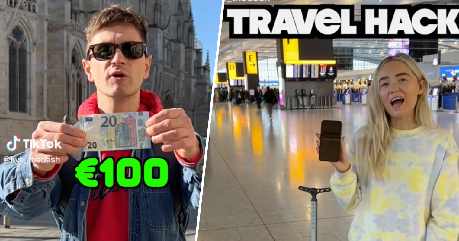 Manc TikTok couple travel videos