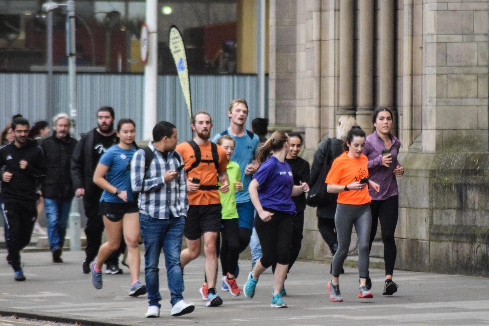 24 hour marathon Manchester homeless