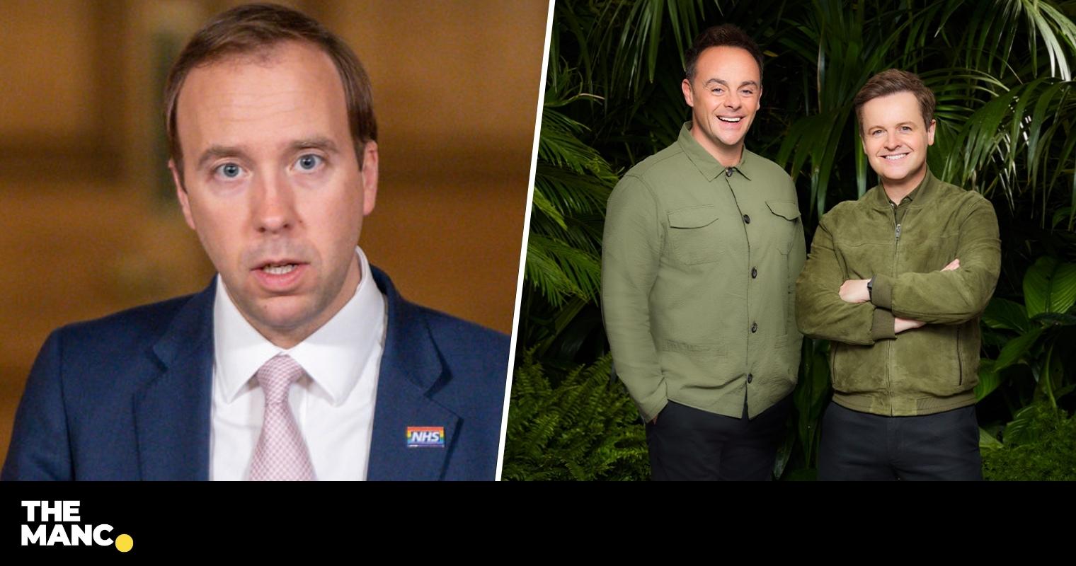 Matt Hancock Suspended As Tory Mp After Joining Im A Celebrity 2022 The Manc 2765