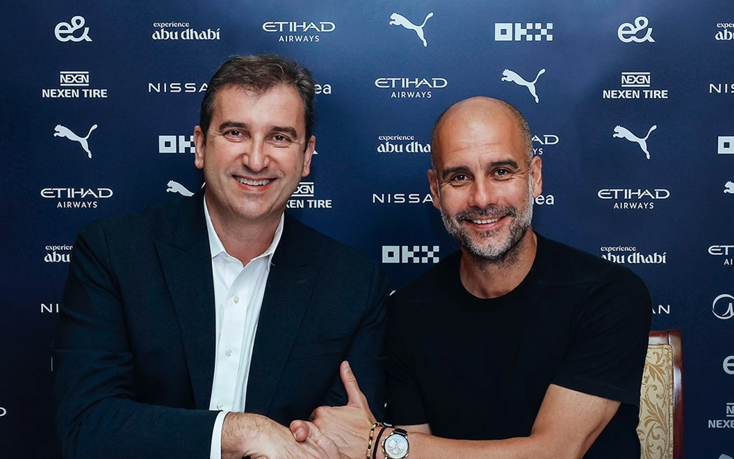 Pep signs new deal City
