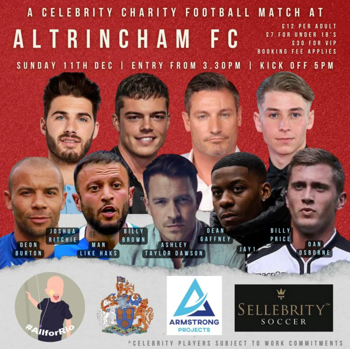 With our Boxing Day blockbuster - Altrincham Football Club