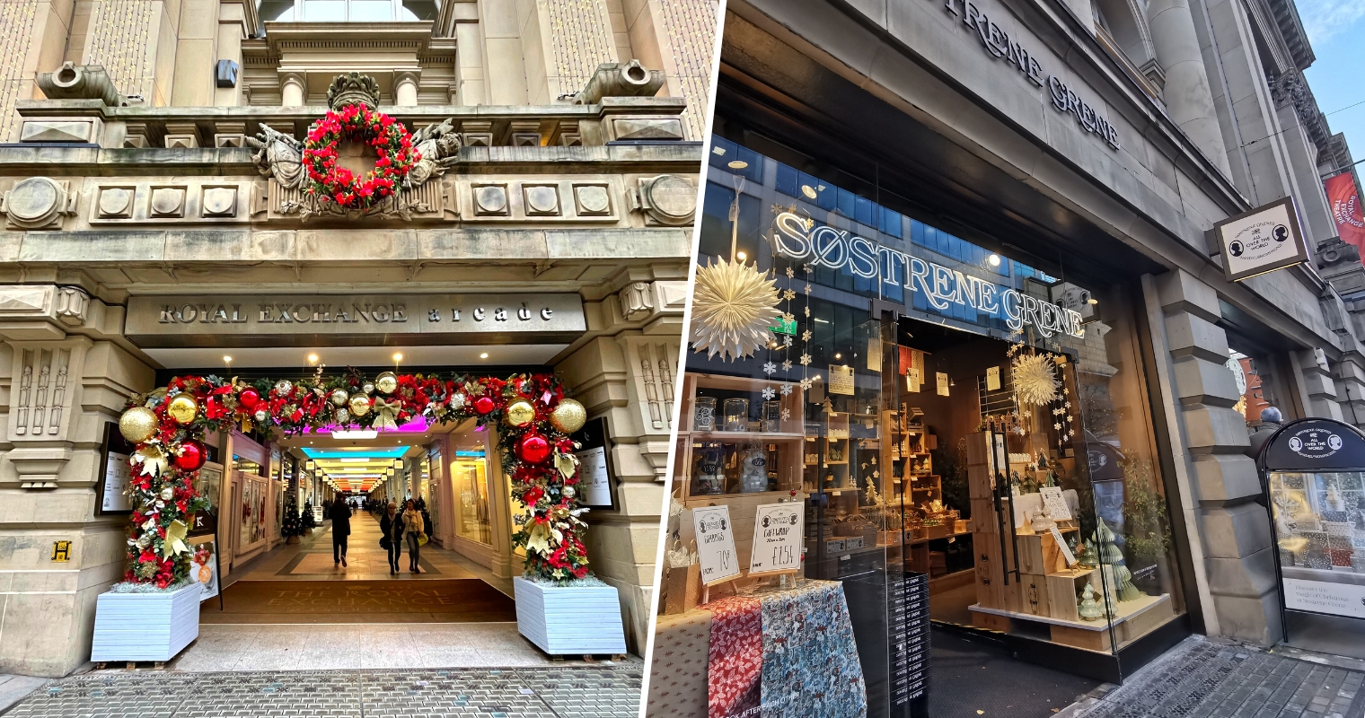 Royal Exchange at Christmas